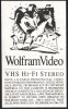 VHS Cassette (Front Label Detal)