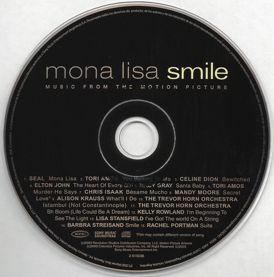2003 Mona Lisa Smile